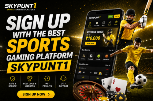 Sign Up with the best Sports Gaming Platform Skypunt1
