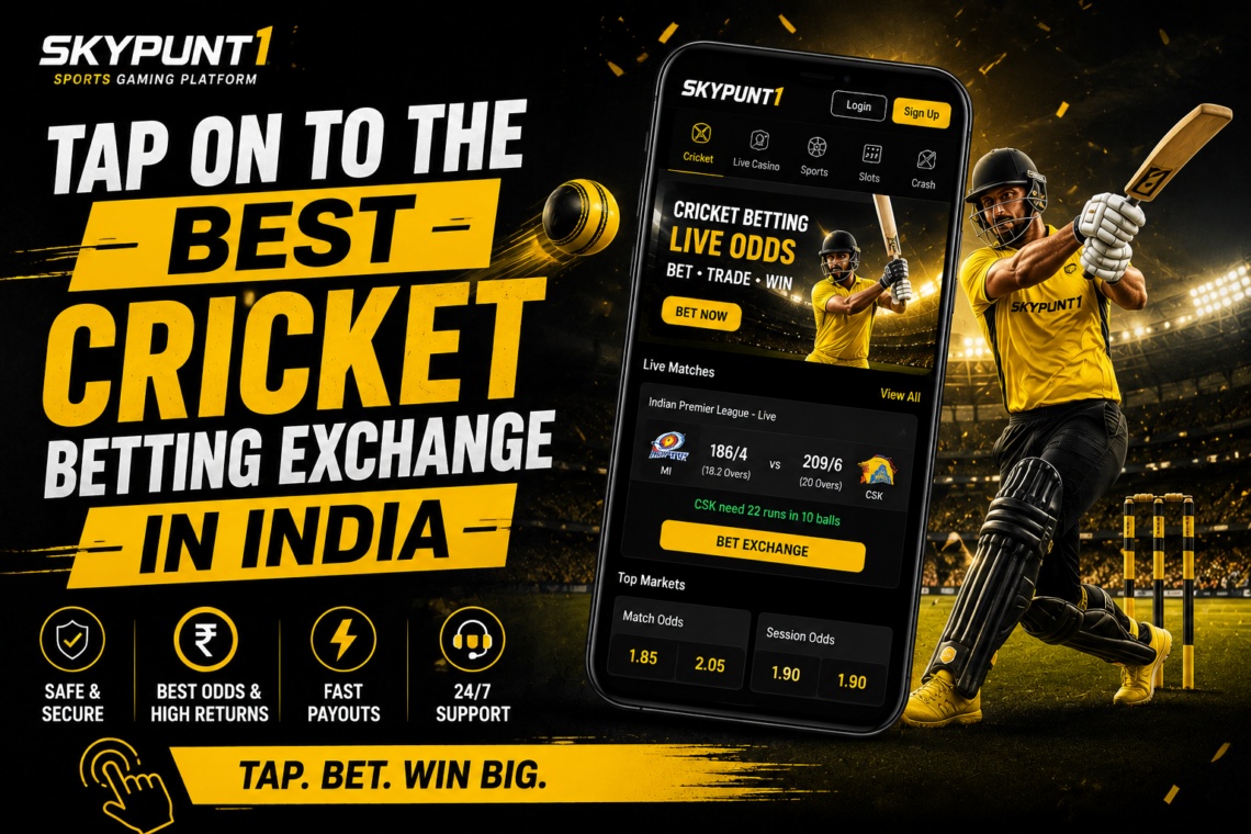 Tap on to the best Cricket Betting Exchange in India