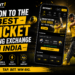 Tap on to the best Cricket Betting Exchange in India