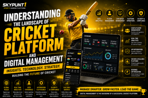 Digital management for cricket platforms