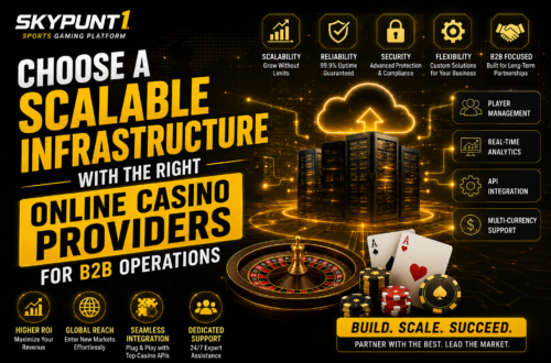 Scalable casino infrastructure for B2B operations