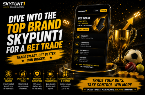 SkyPunt1 Gold Sports Betting Banner