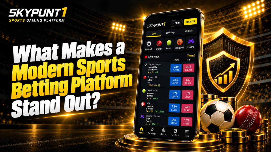Modern sports betting platform