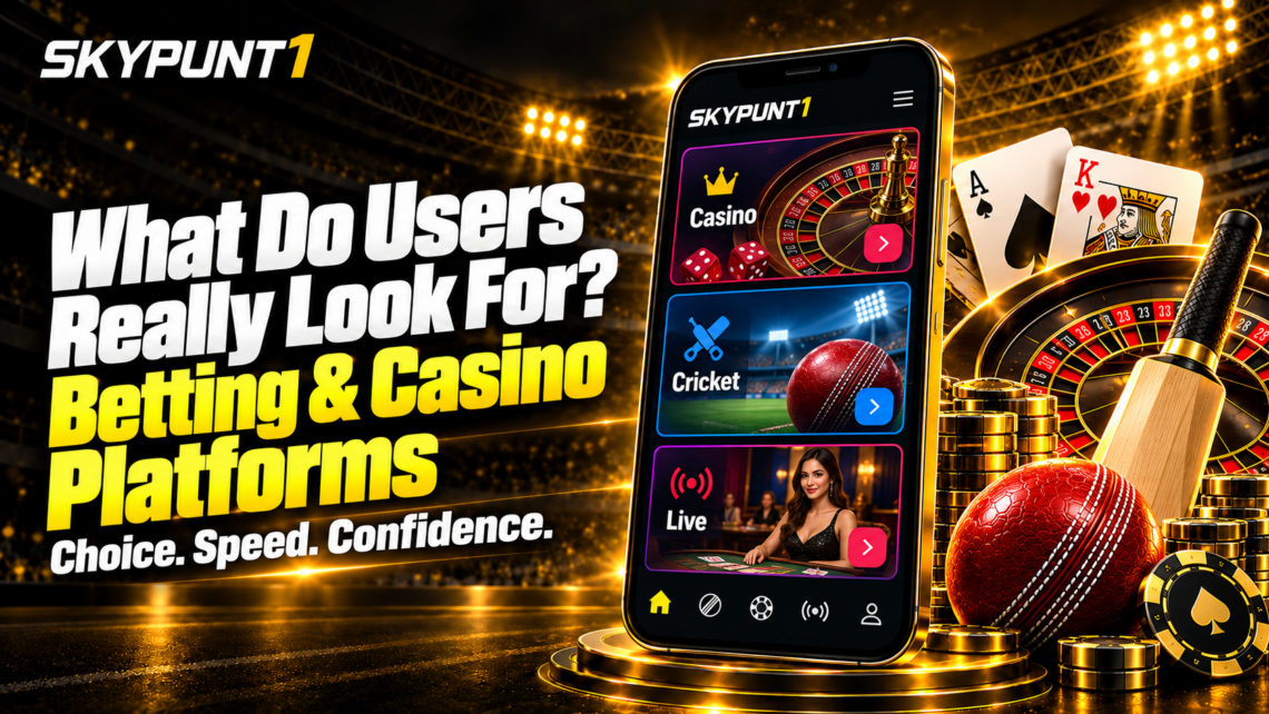 What Users Seek in Betting and Casino